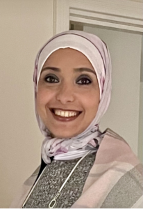 Lady smiling